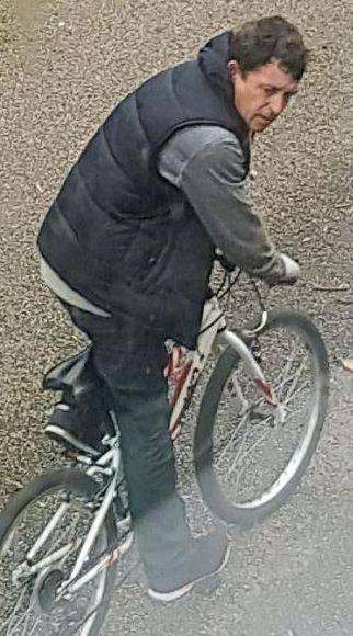 Police wish to speak to this man. Credit: Kent Police