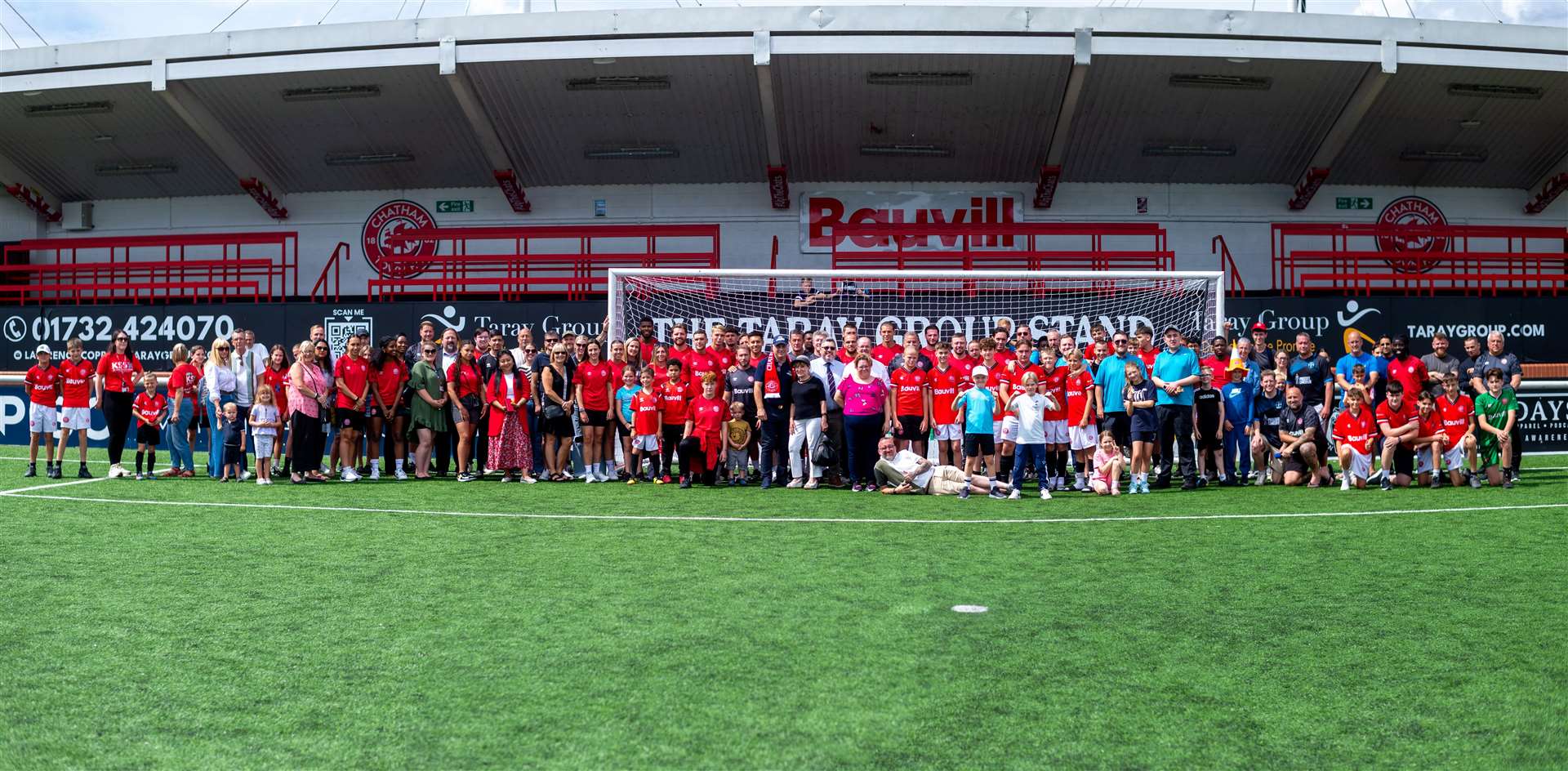 Chatham Town’s Community Day brought together players and supporters Picture: Shotbytxm