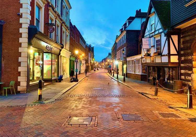 The assault is reported to have happened in Rochester High Street on Thursday (November 2). Picture: Alex Watson