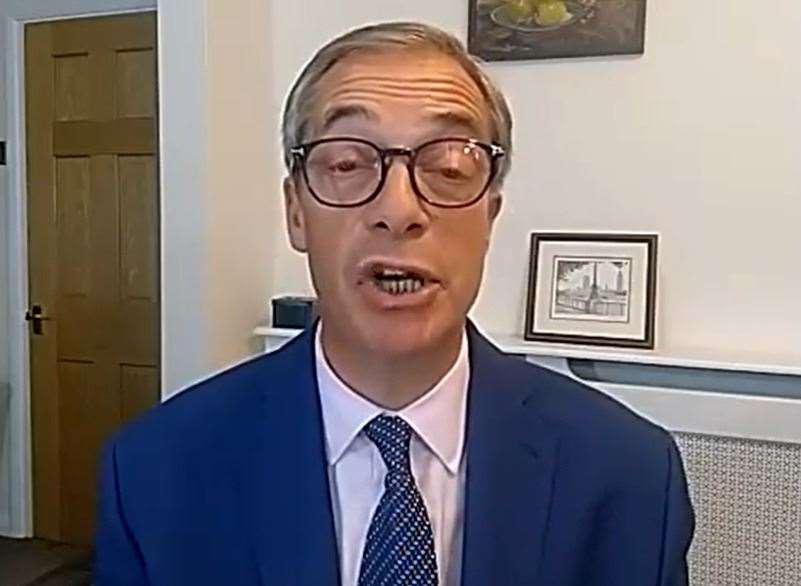 Nigel Farage has been pranked once again