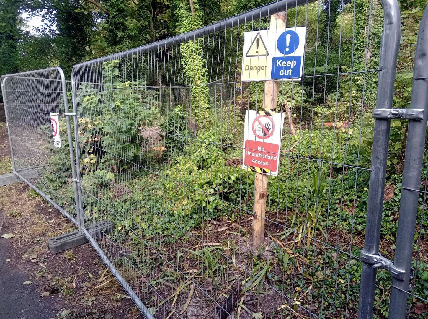 Otford Chalk Pit closed by Sevenoaks District Council over concerns of ...