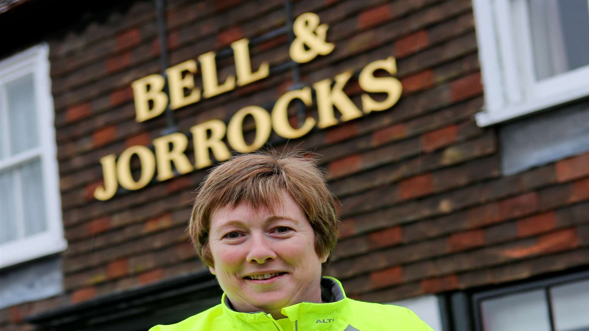 Rosie Croucher, landlady of the Bell and Jorrocks pub