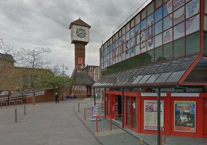 The Orchard Theatre in Dartford is currently closed but there is activity behind the scenes