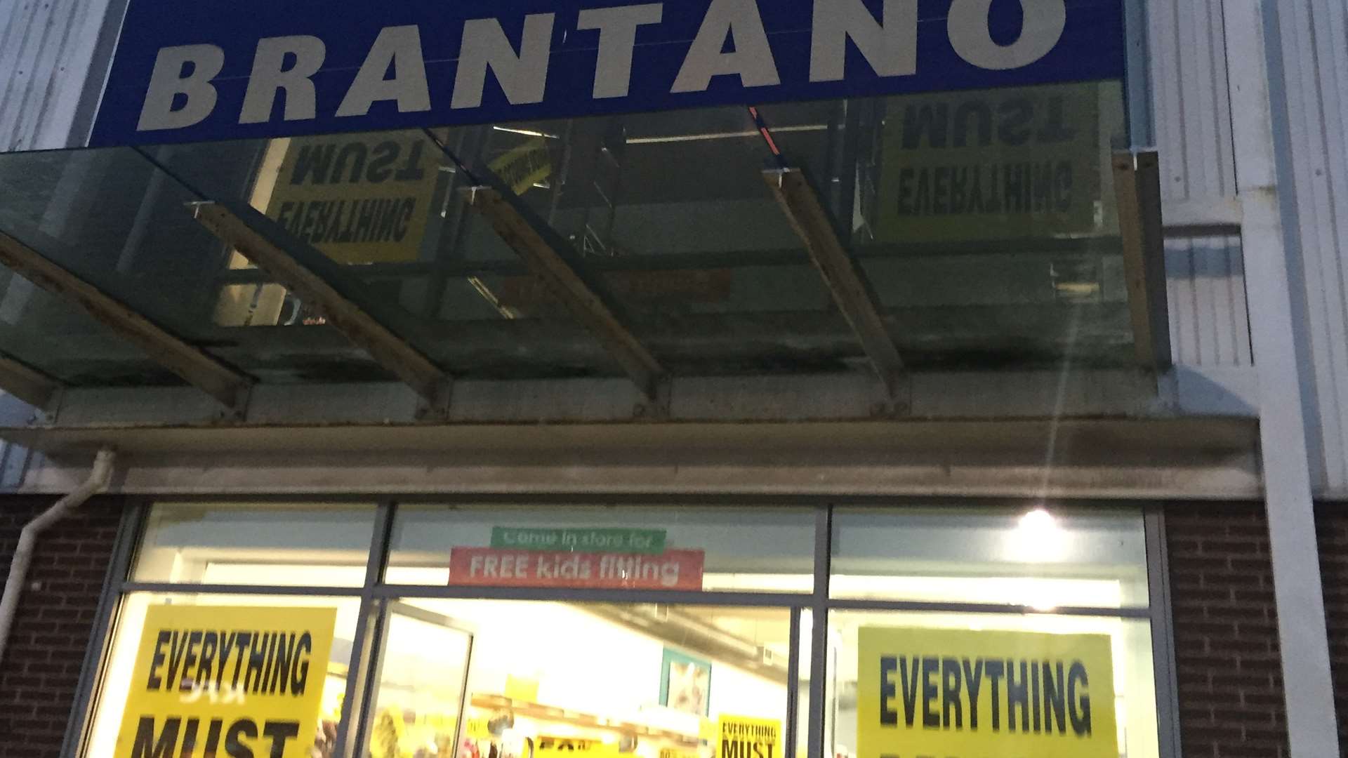Brantano Footwear in Strood Retail Park is set to close