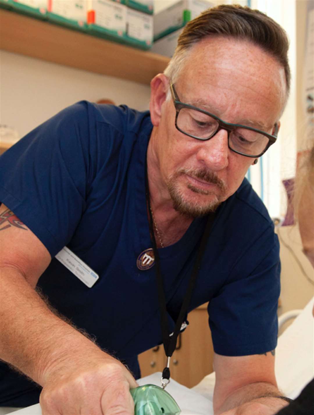 Plaster technician Kevin Smith, who died after contracting Covid-19 (Doncaster and Bassetlaw Teaching Hospitals NHS Trust/PA)