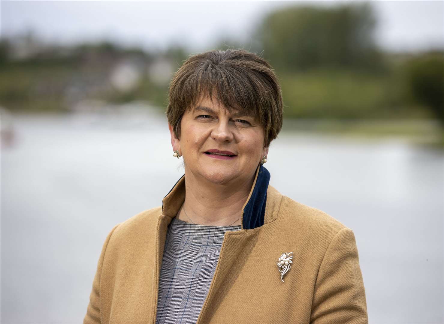 The minutes show Arlene Foster saying the controversy over the Storey funeral had caused huge damage (Liam McBurney/PA)