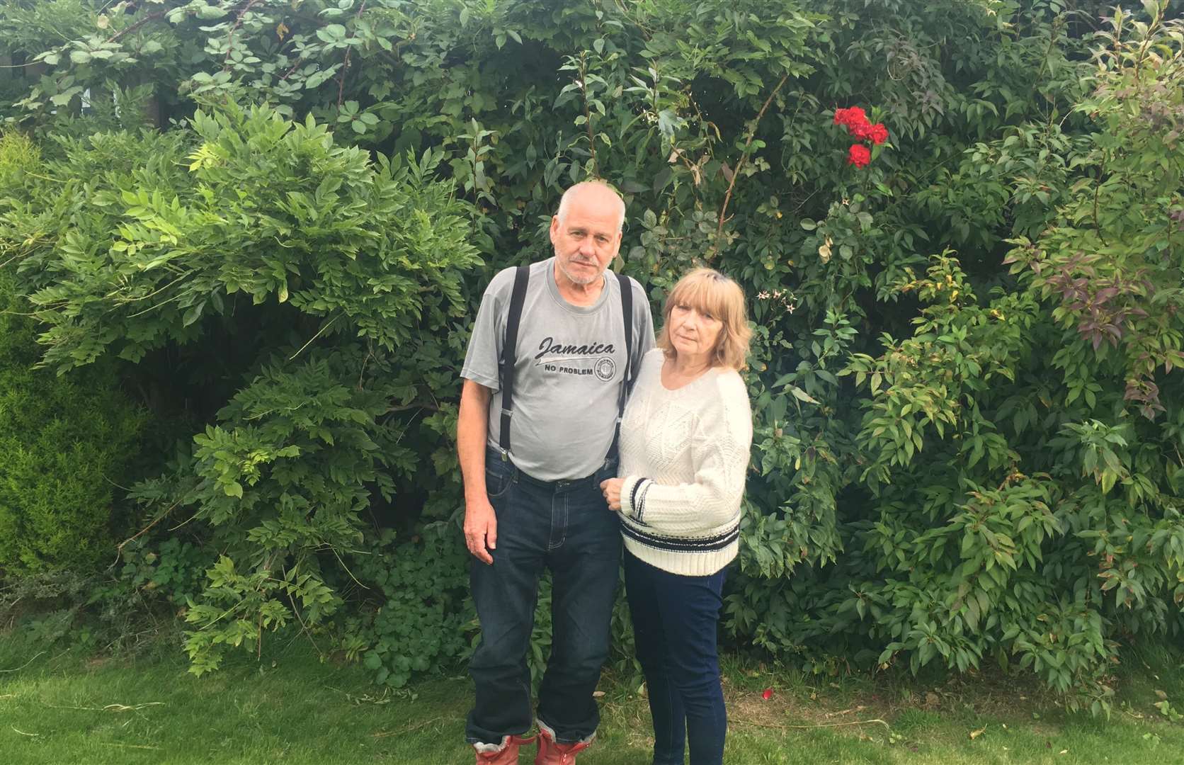 Yazmina's grandparents Janet and Michael Howard