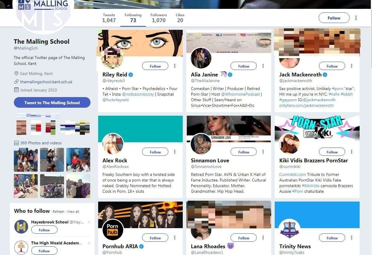 Twitter Porn Accounts - The Malling School launches investigation after Twitter account shared  pornographic video featuring Easter Bunny