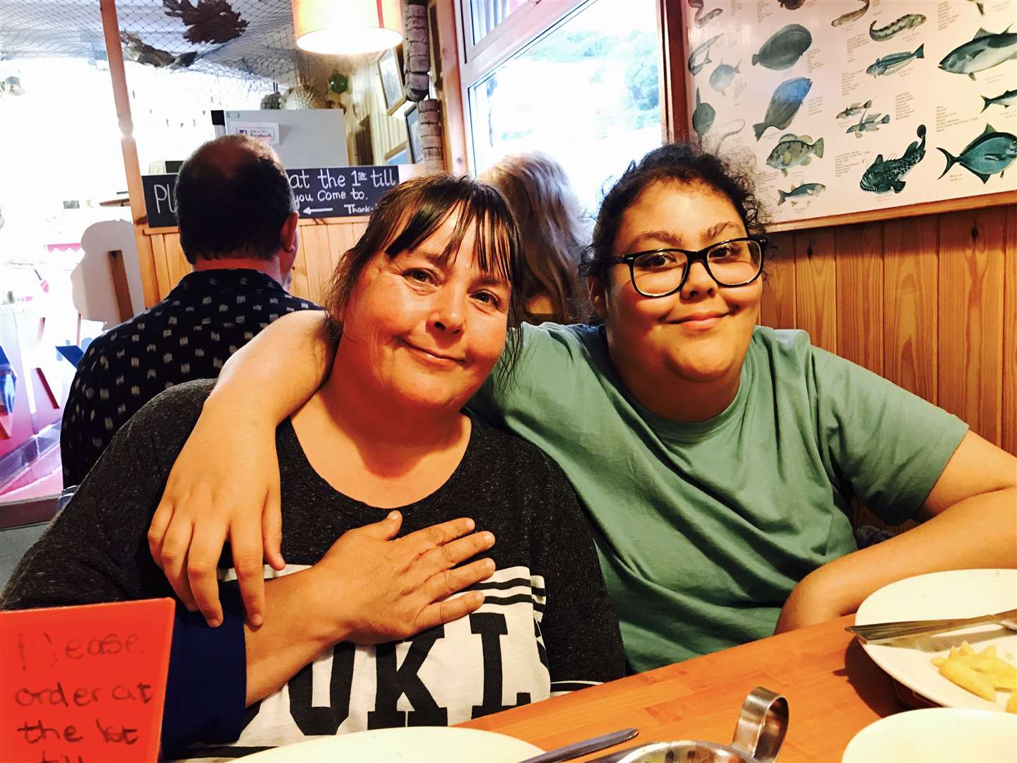 Jasmine Hill pictured with her mother, Nicola Hill (Fieldfisher/PA)