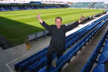 FUNNY BUSINESS: Comedian Norman Pace at the conference at the Preistfield Stadium