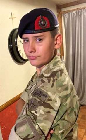 royal marine cadet beret