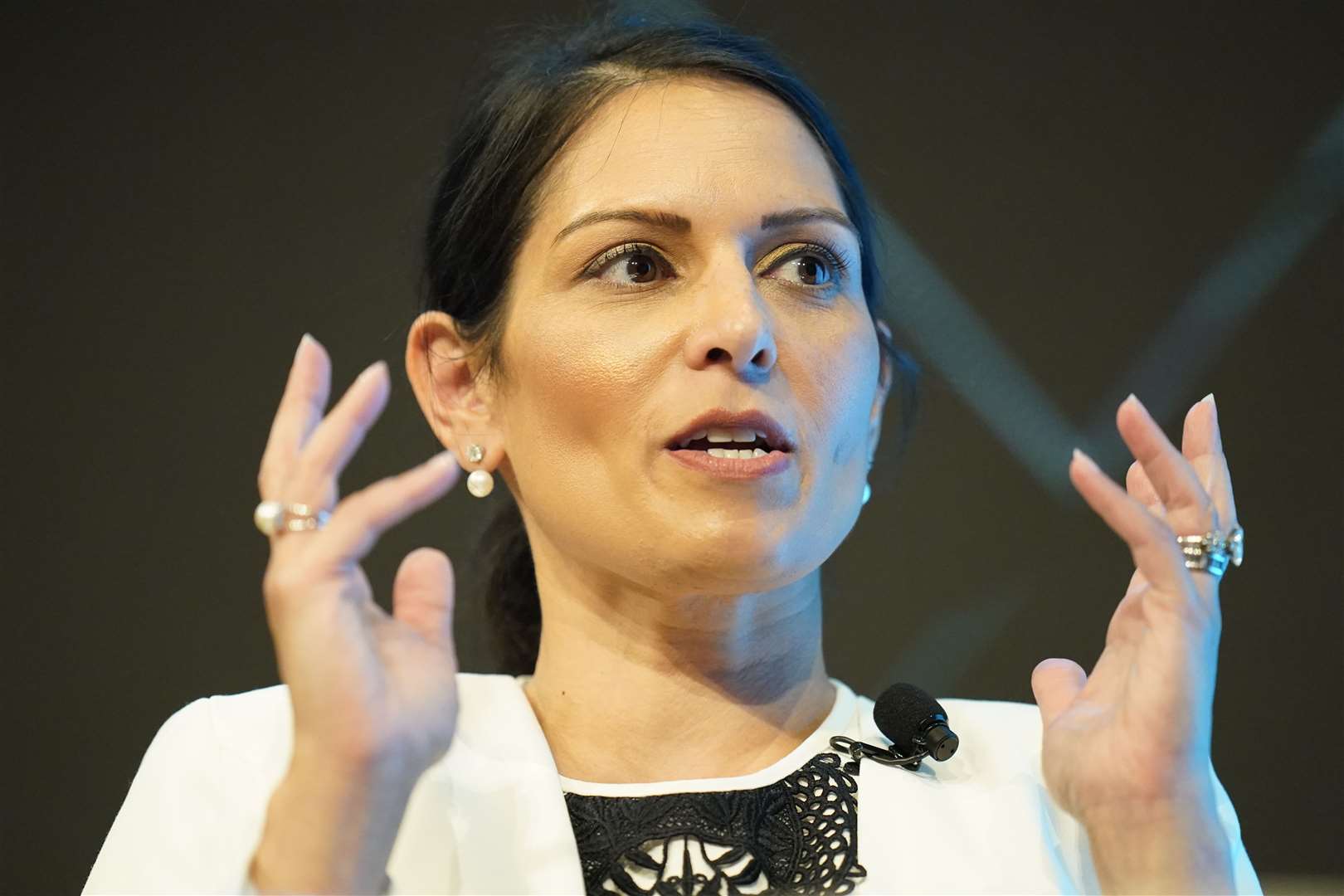 Home Secretary Priti Patel backs cracking down on street harassment, according to Nimco Ali (Danny Lawson/PA)