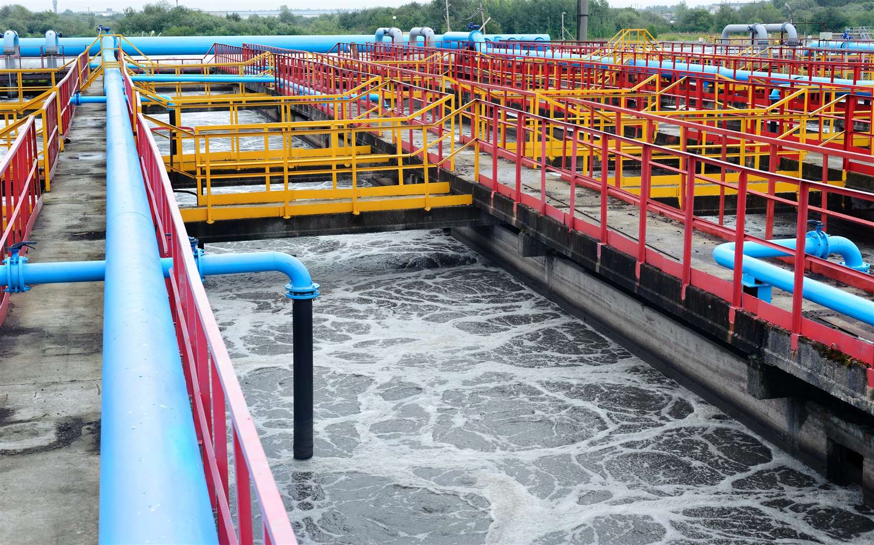 Water treatment facilities are struggling to get hold of chemicals they need to treat waste