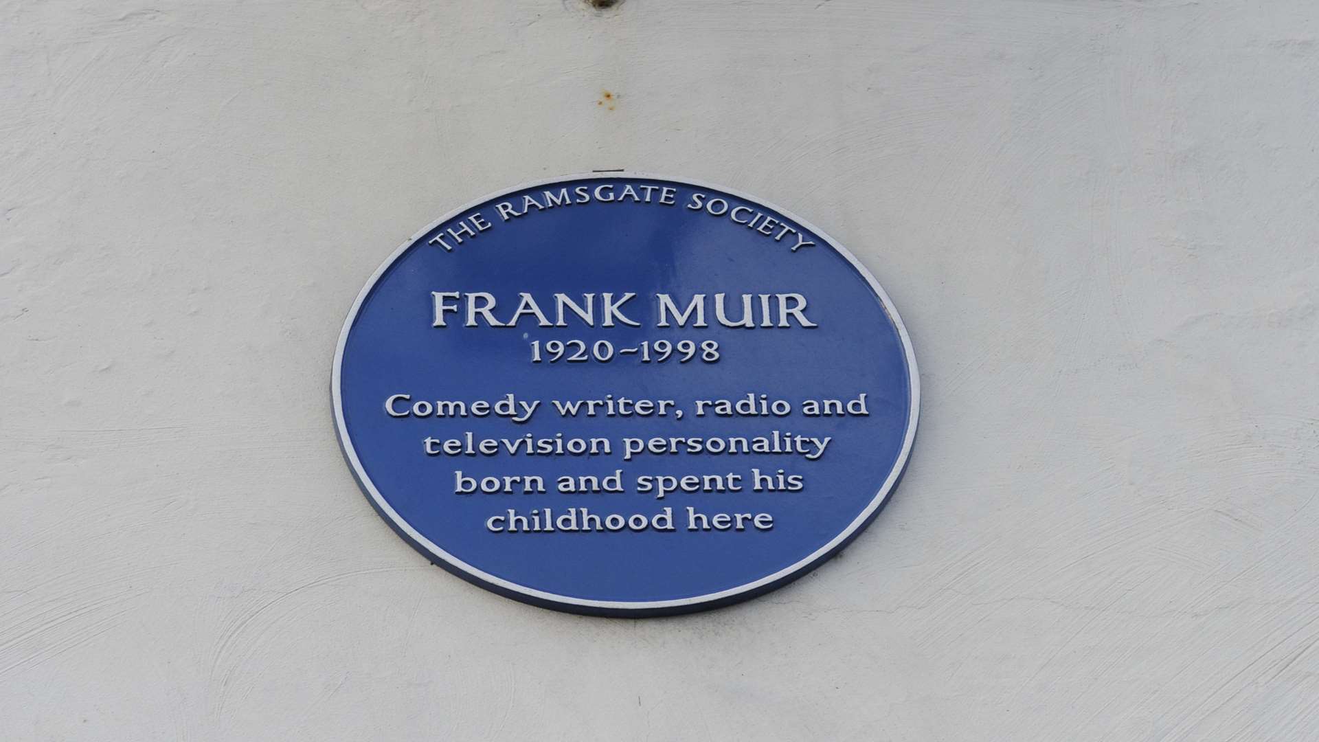 Porchester Society Blue Plaque - Signcast