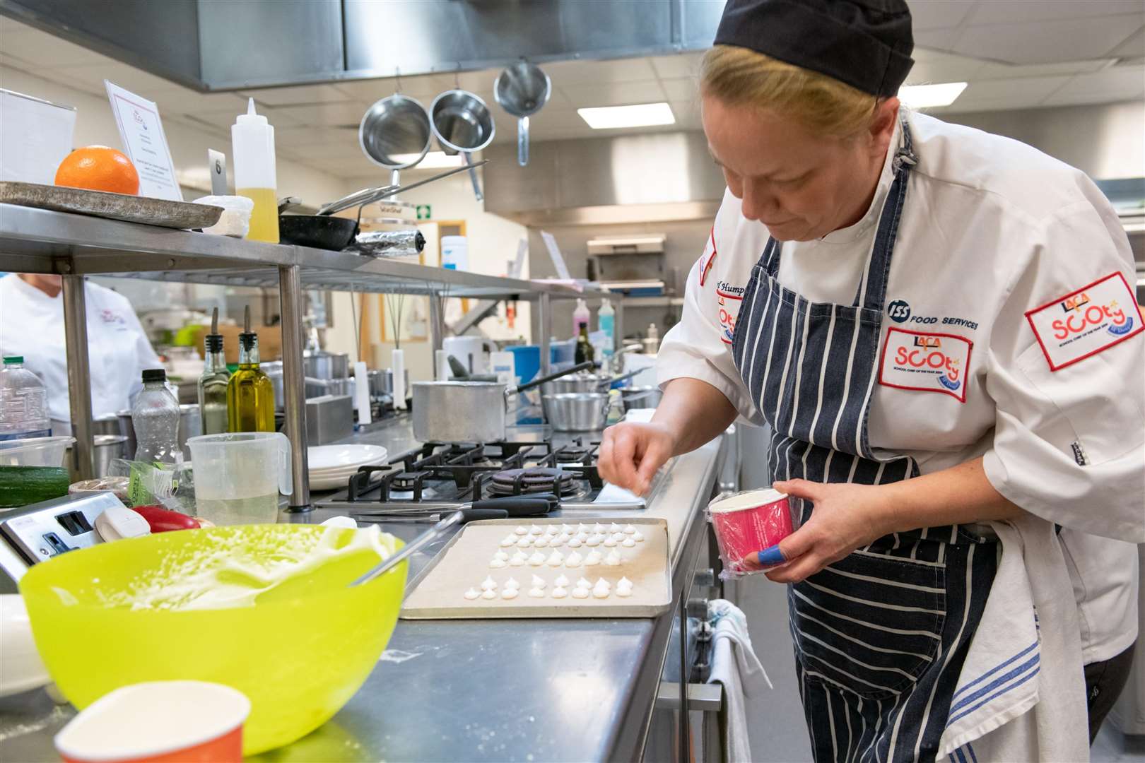 Cheryl Humphries (ISS education/High Weald Academy) was given an award for finishing second in the regional heat of School Chef of the Year Pics: James Kennedy Photographer (5690596)