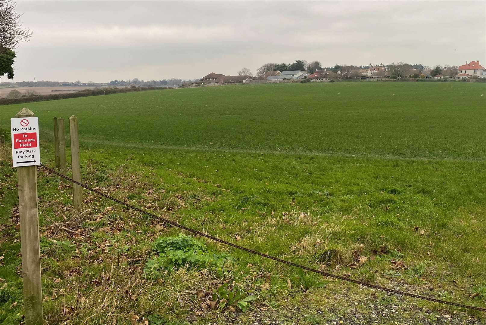 The Woodhill Farm site at Ringwould Road, Kingsdown