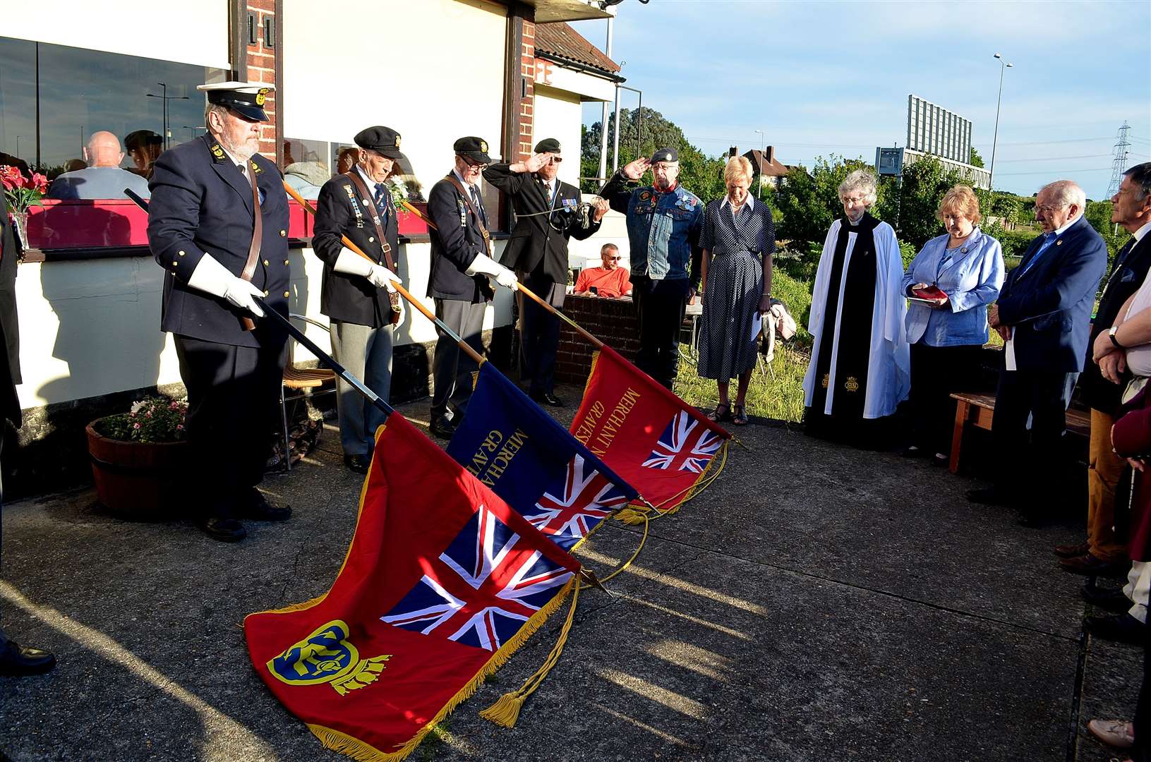 Around 50 people headed to Nell's Cafe on Thursday June 6 to celebrate the 75th anniversary of D-Day. Picture: Jason Arthur (11910663)