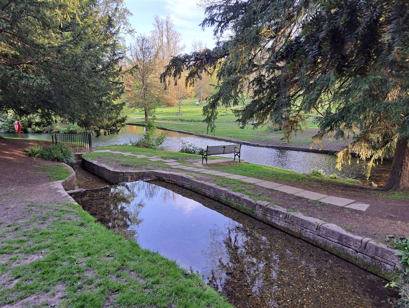 Kearsney Abbey in Temple Ewell, near Dover