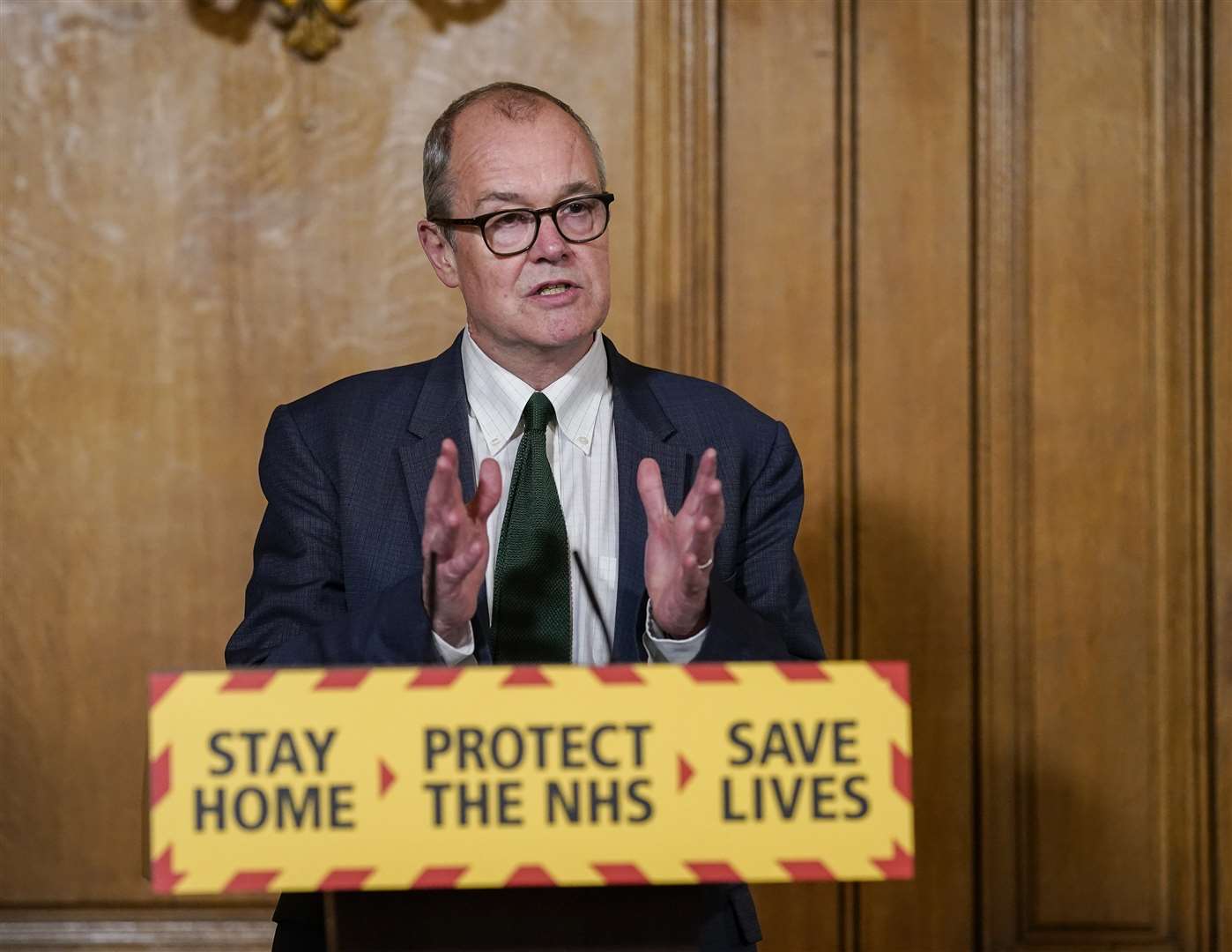 Chief scientific adviser Sir Patrick Vallance (Andrew Parsons/10 Downing Street/Crown Copyright)