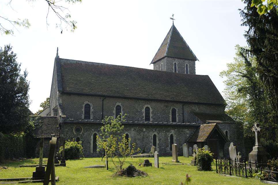 Peaches' funeral was held at Davington Church