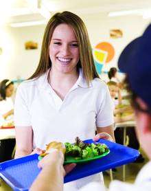 School meal (file picture)