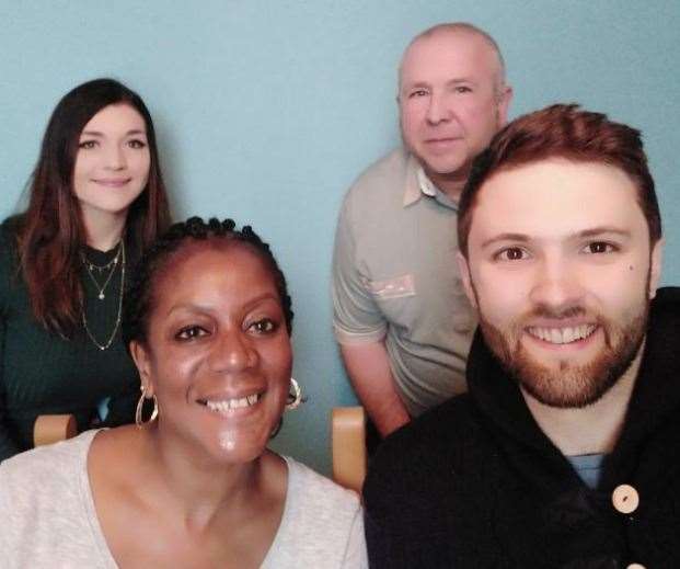 Angus Barry and the team of volunteers at Gravesham Refugee Welcome