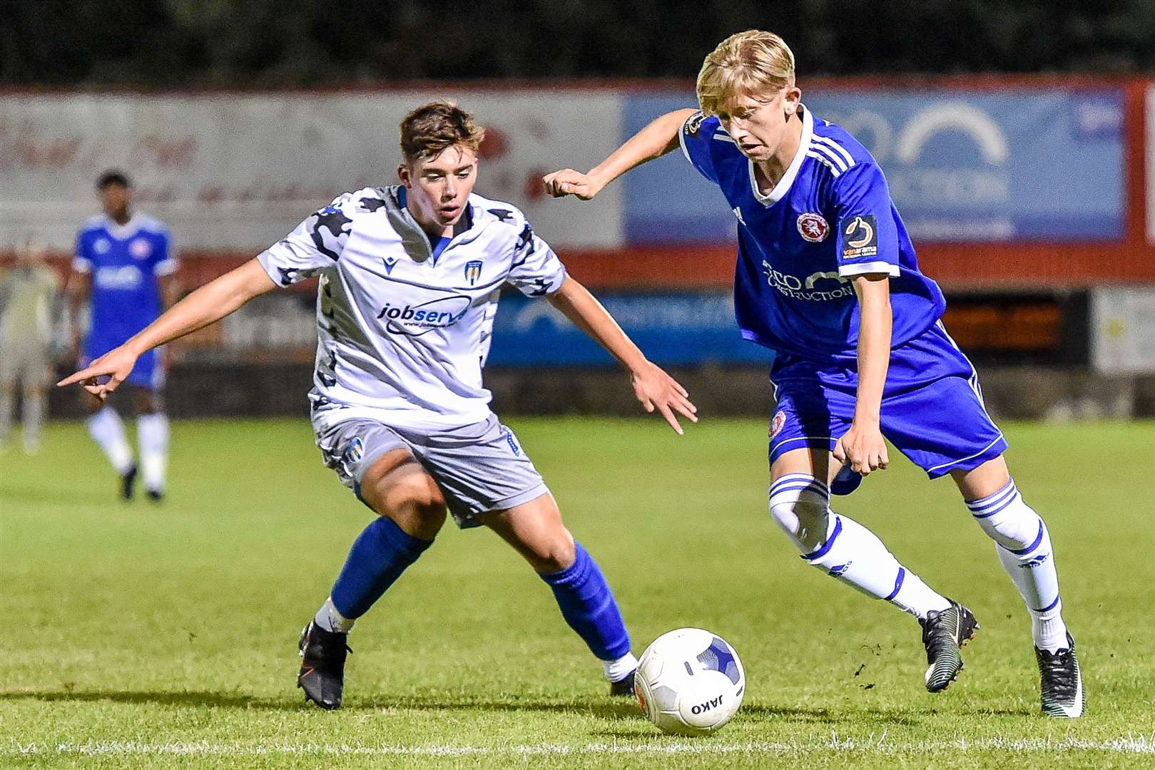 Bradley Ryan, right, in action for former club Welling Picture: Dave Budden