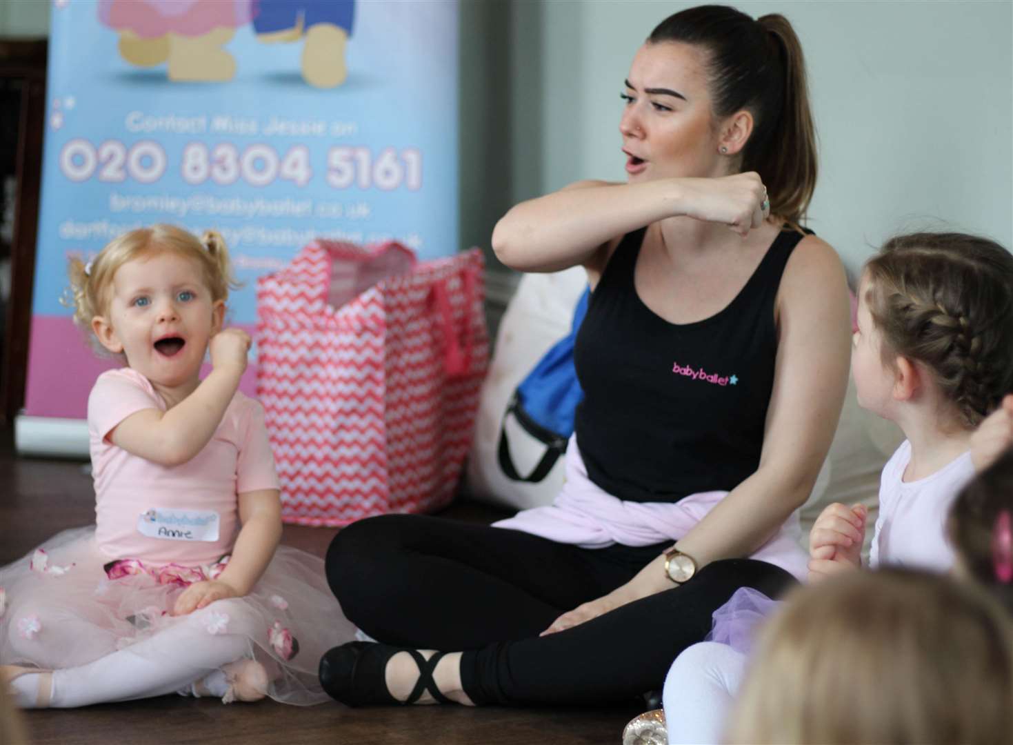 Babyballet classes are available for babies from six months upwards