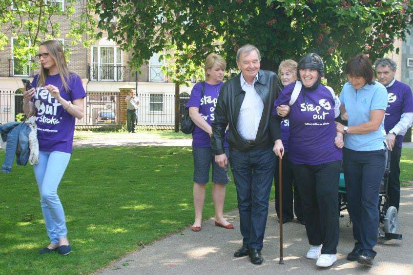 Hannah Green took part in the Step Out for Stroke event