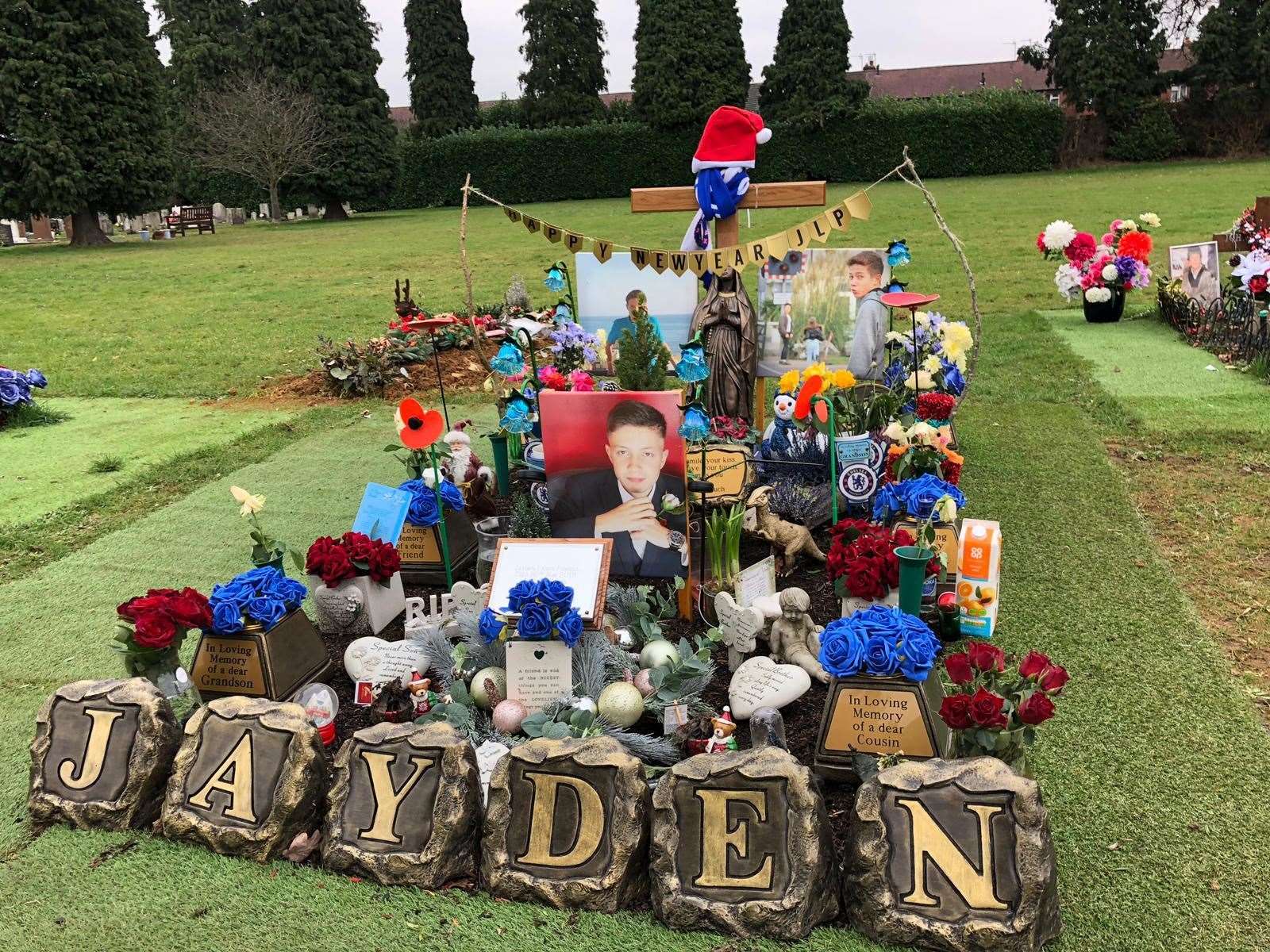 Tributes left in memory of Jayden Powell