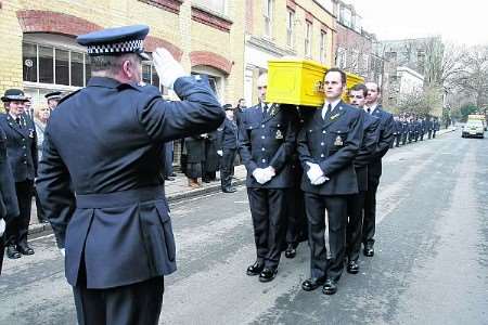 Funeral of PC Jan Pattenden