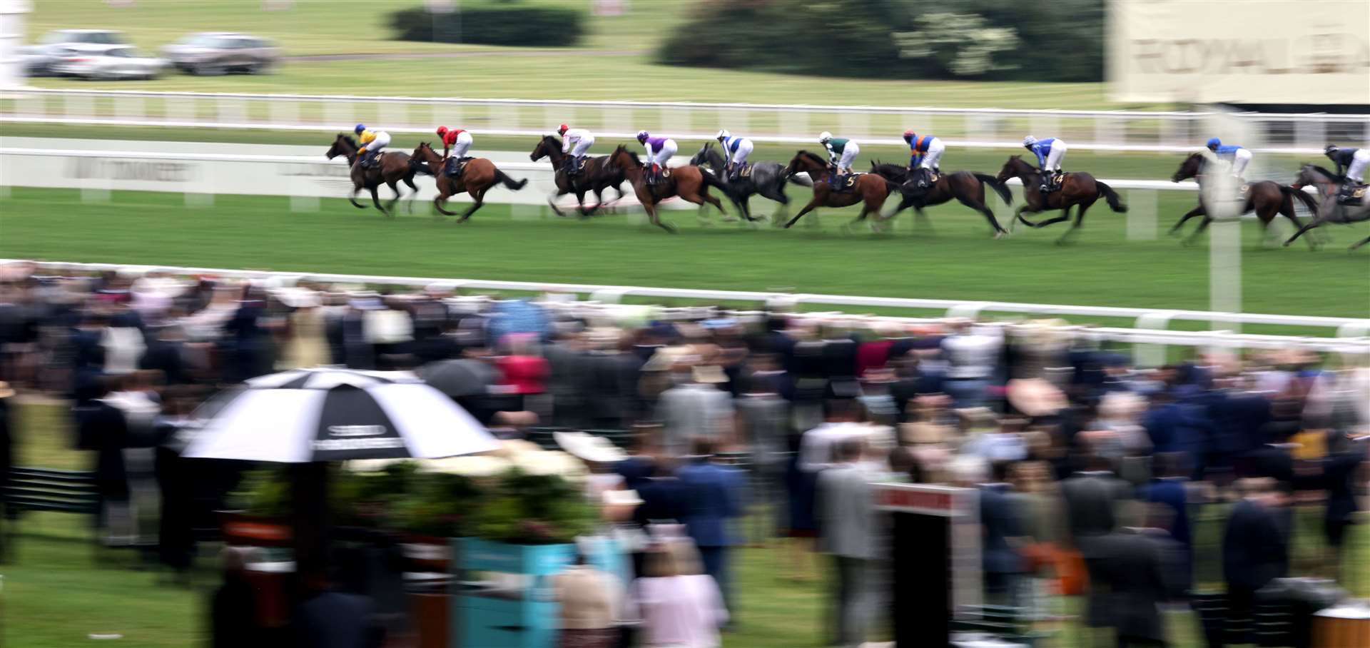 Spectators at Royal Ascot (Steven Paston/PA)