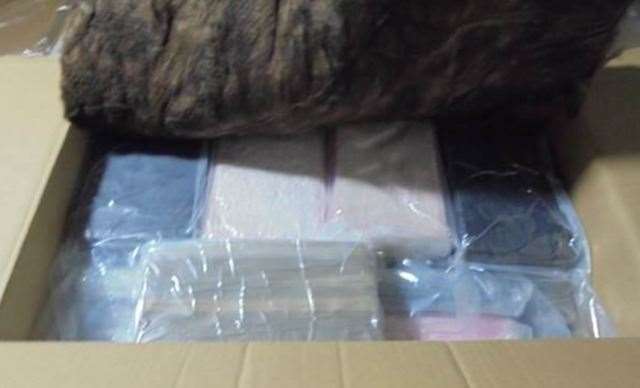 The drugs found in Spek's lorry. Picture: NCA