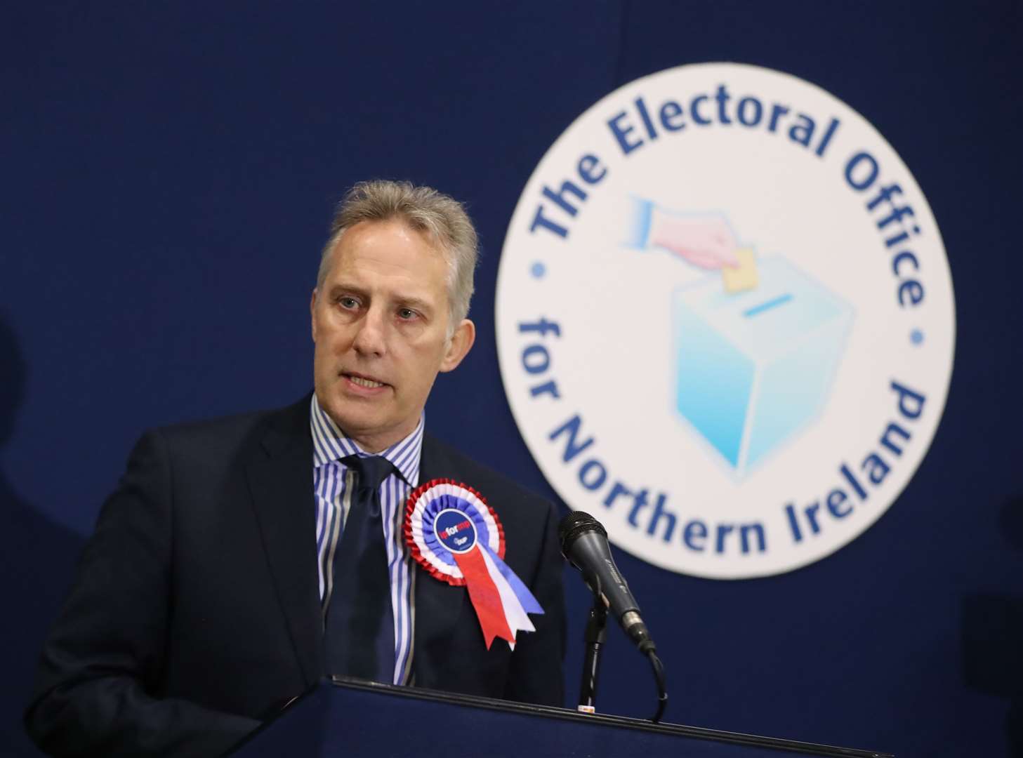 North Antrim MP Ian Paisley said lorries were returning to Northern Ireland empty (Niall Carson/PA)