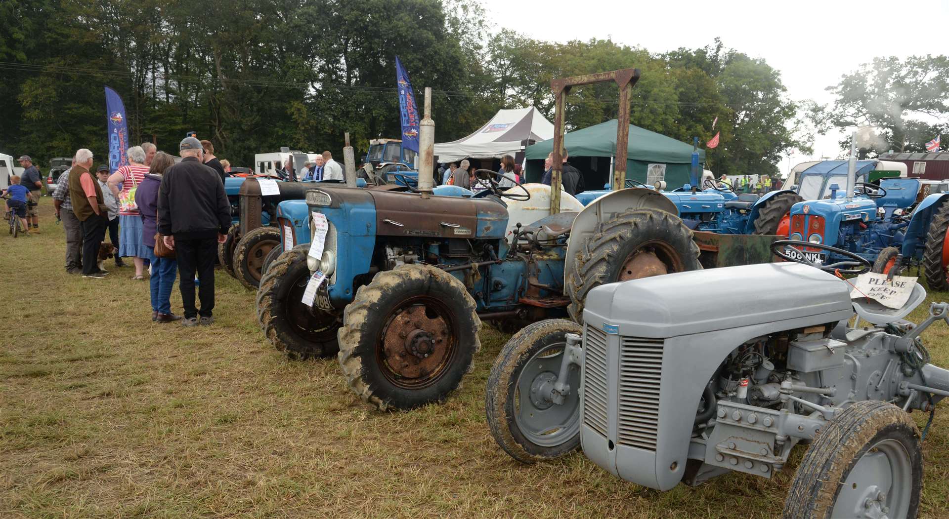 The festival is expecting at least 200 vehicles to pull up to the farm over the weekend. Picture: Chris Davey.