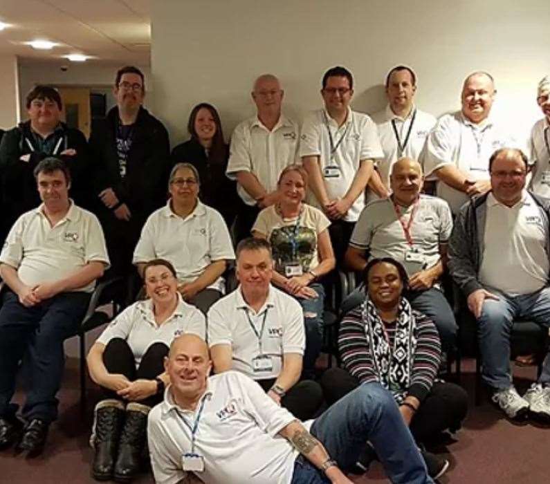 Volunteers at Valley Park Radio. Picture: VPR Facebook