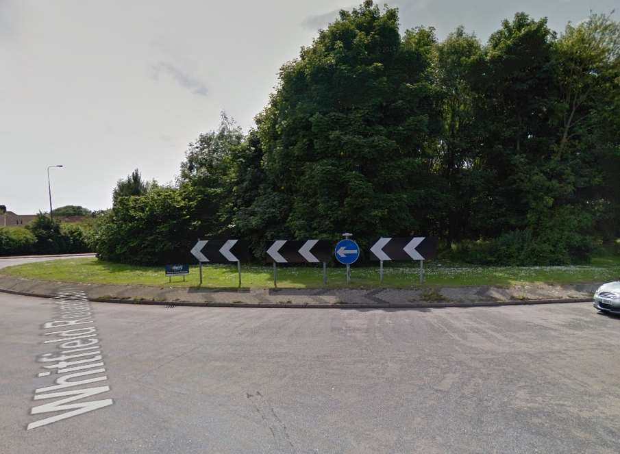 The Whitfield roundabout. Picture: Google