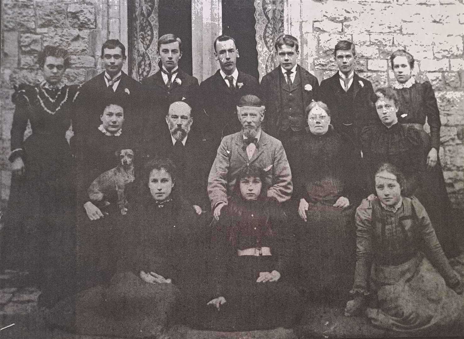 Staplehurst School teaching staff from the Victorian era