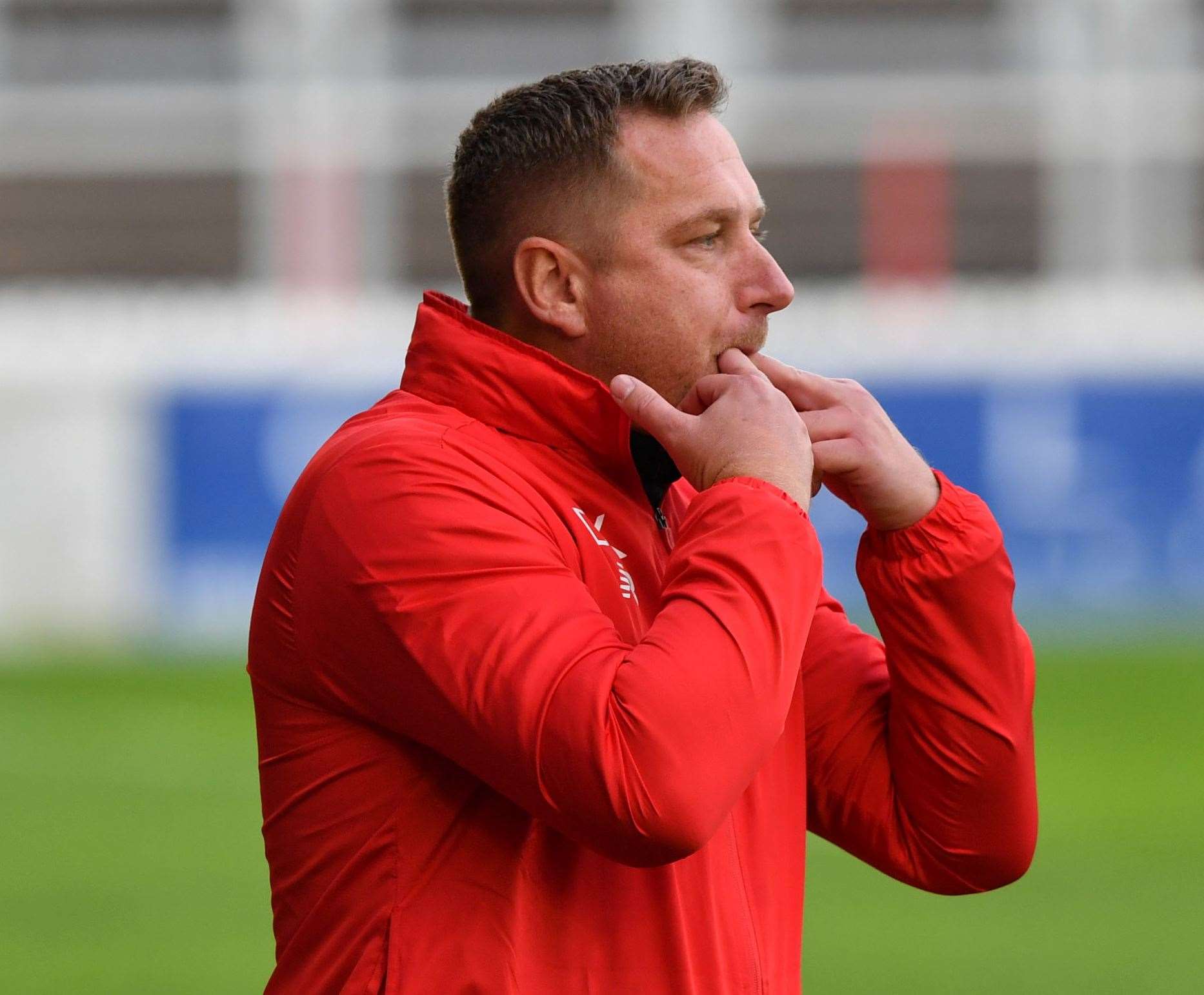 Ebbsfleet United manager Dennis Kutrieb Picture: Keith Gillard