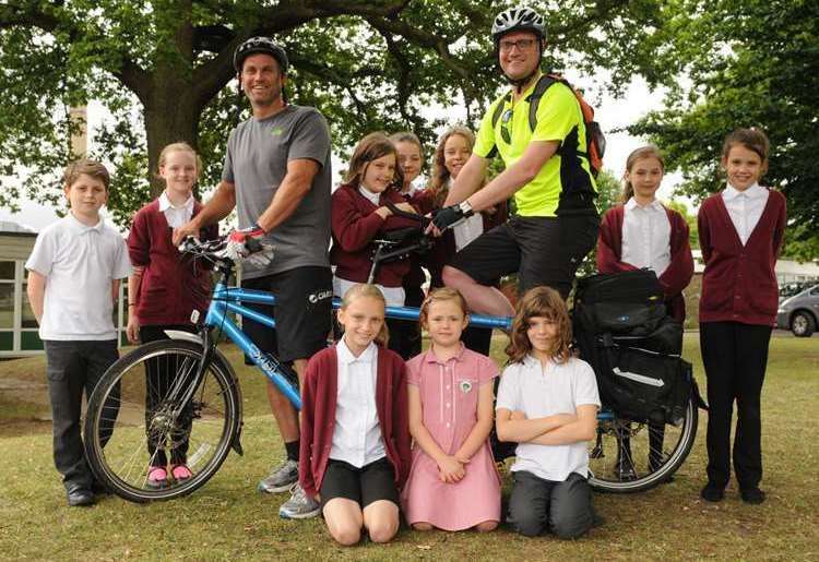 Alex loves his job as head of Parkwood Junior school in Rainham, pictured here in 2015. Picture: Stock image