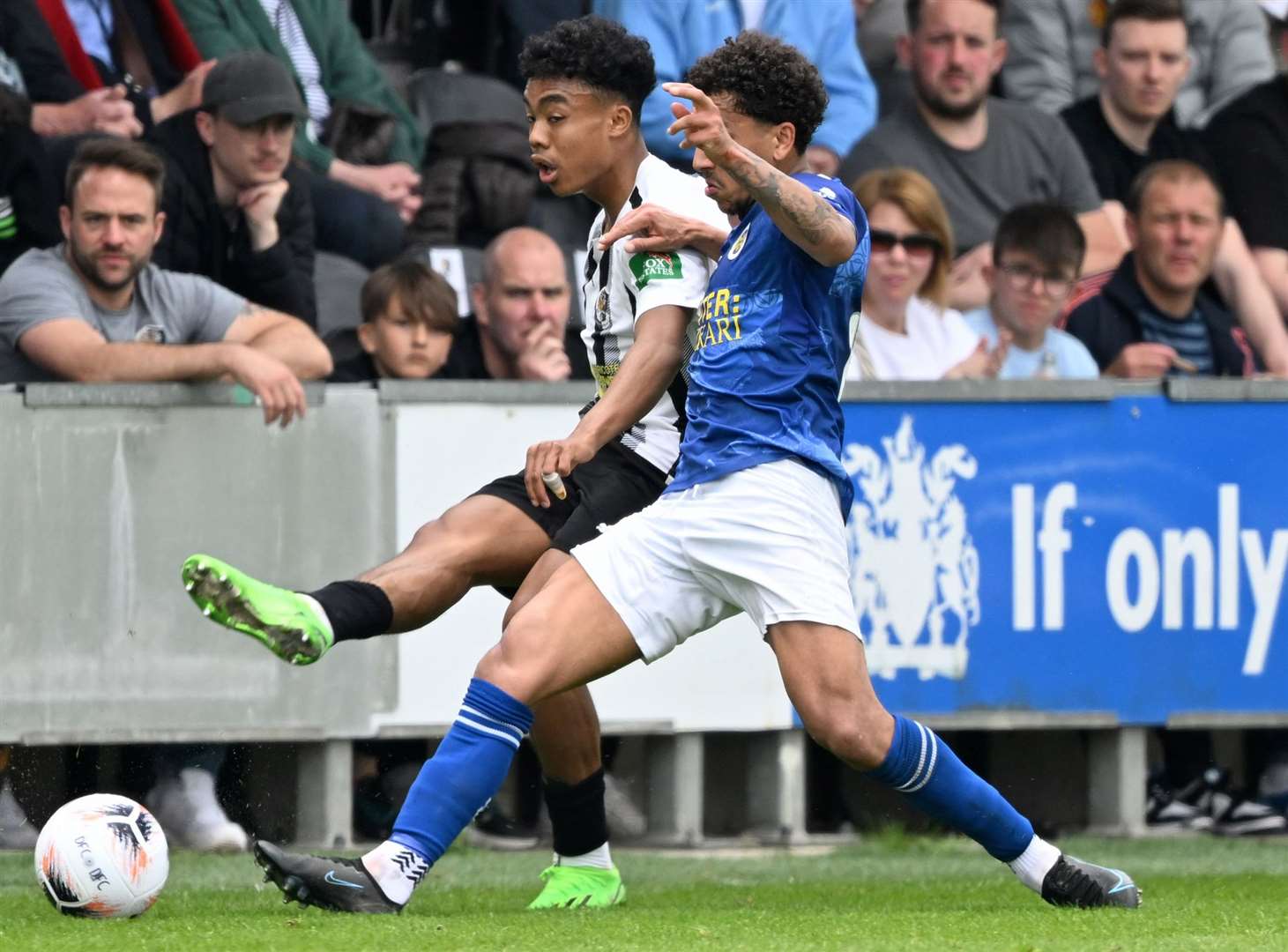 Charlton loan midfielder Richard Chin – scored in Dartford’s 2-2 draw with National League South frontrunners Yeovil on Saturday. Picture: Keith Gillard