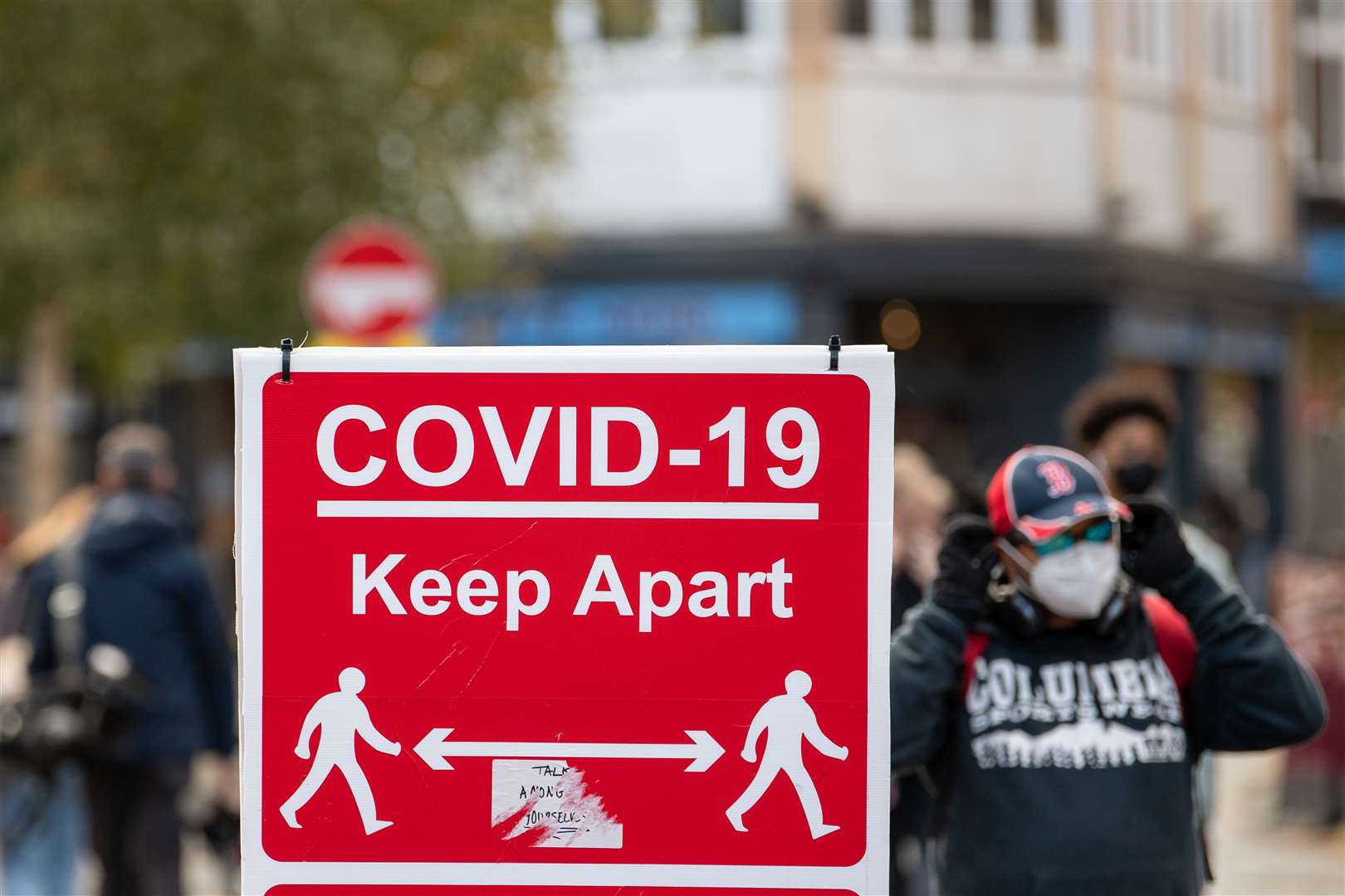 High streets have been decimated by the Covid-19 pandemic, with shoppers staying away and restrictions limiting access (Joe Giddens/PA)