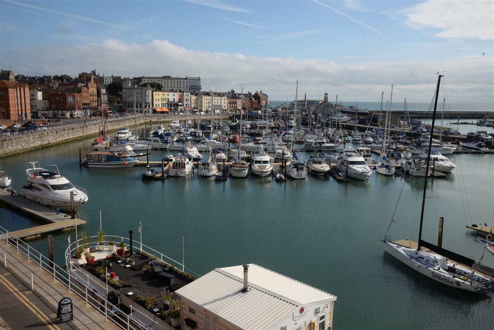The Royal Harbour, Ramsgate. Picture: Chris Davey.