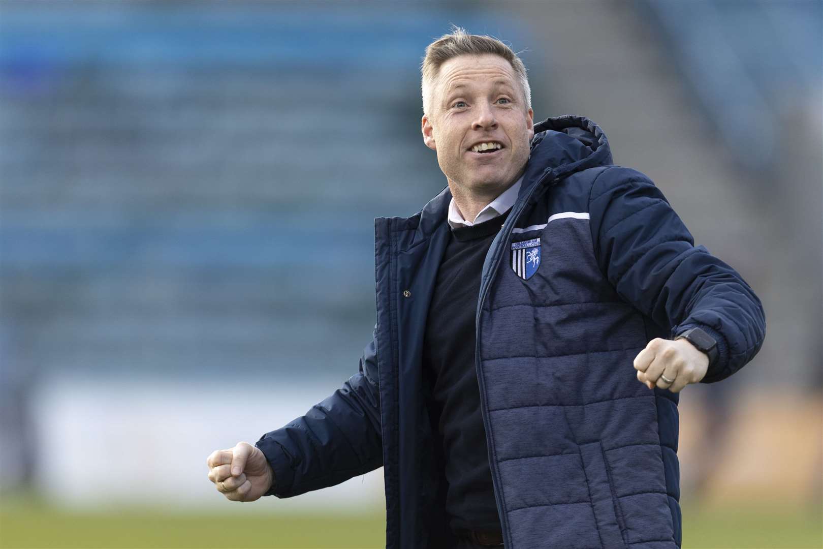 Gillingham boss Neil Harris not prepared to stand still as he looks to keep on improving his side