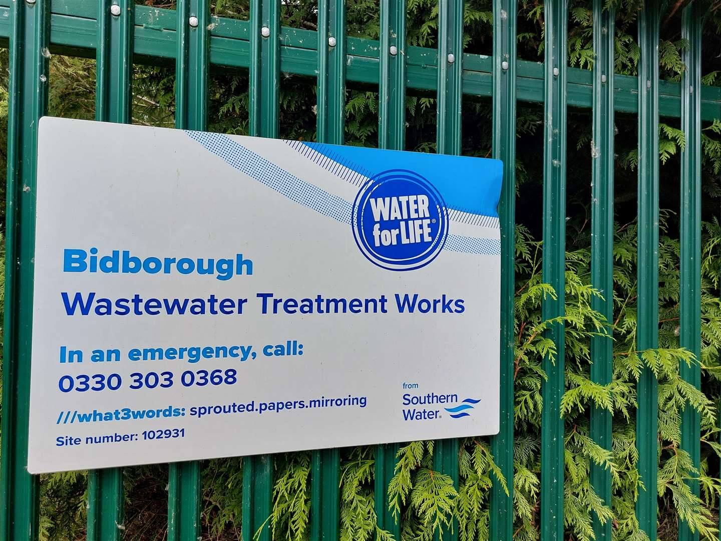 £1.25m is to be invested at the Bidborough Wastewater Treatment Works