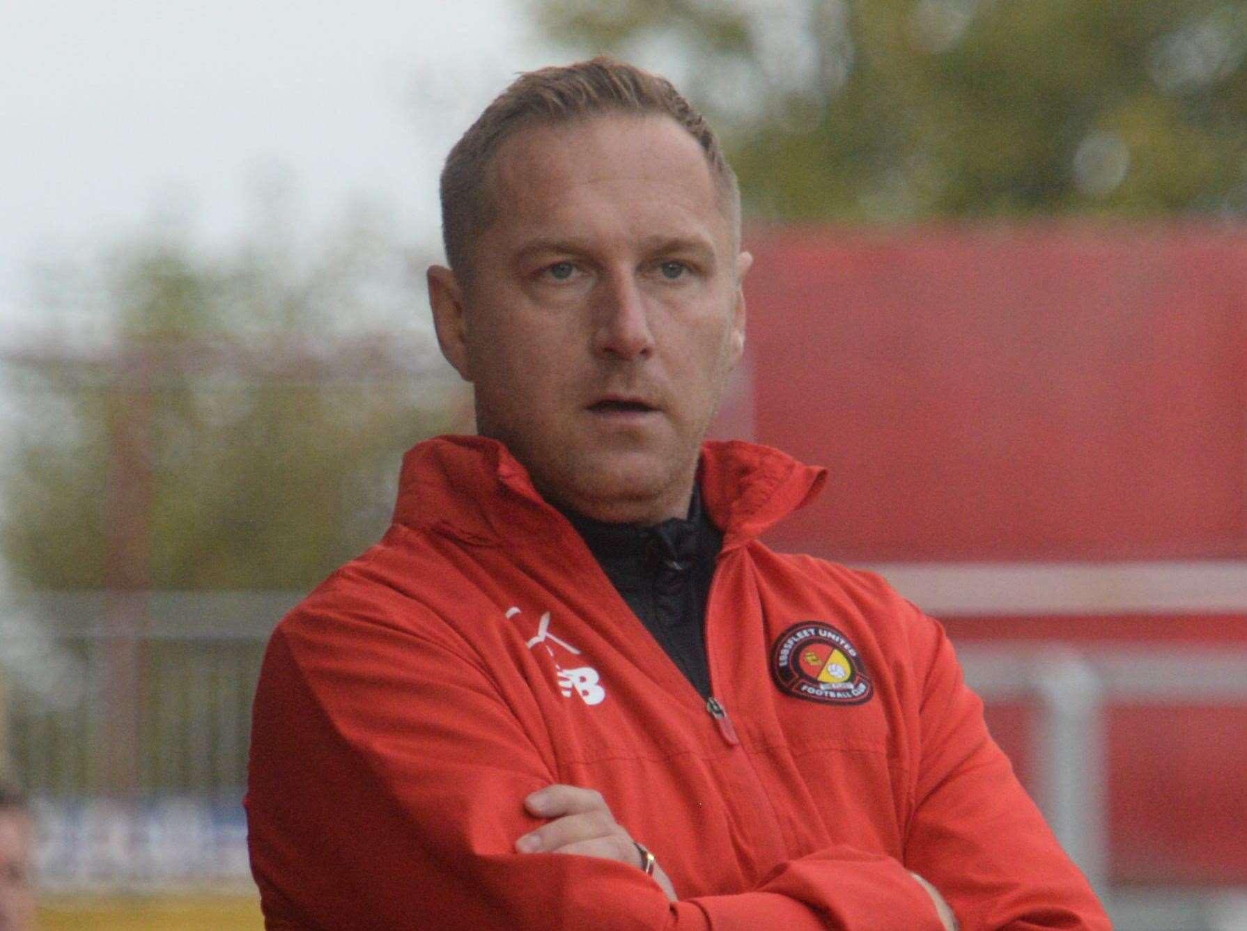 Ebbsfleet manager Dennis Kutrieb Picture: Chris Davey