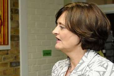 Even ex-prime minister's wife Cherie Blair came in for the Edenbridge bonfire treatment