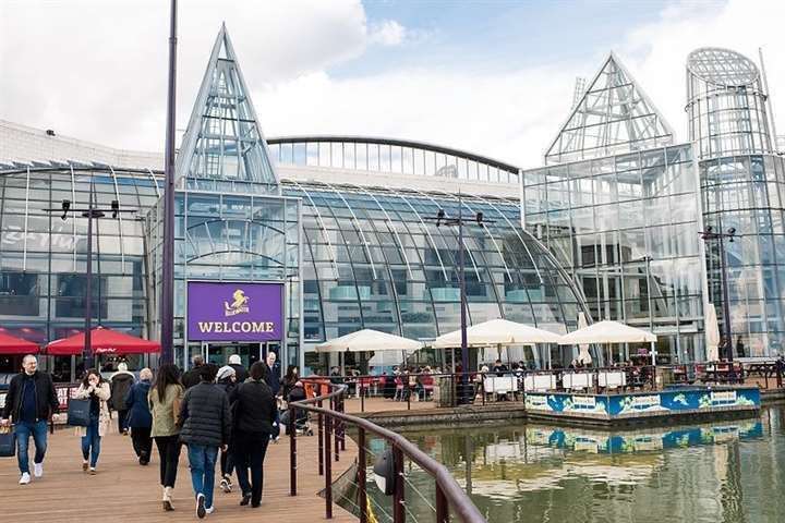 He is accused of attacking police after a row over wearing a face mask at Bluewater. Library image