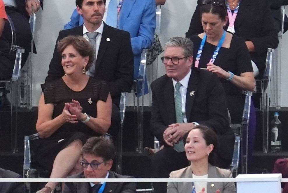 Prime Minister Sir Keir Starmer attended the opening ceremony (Adam Davy/PA)