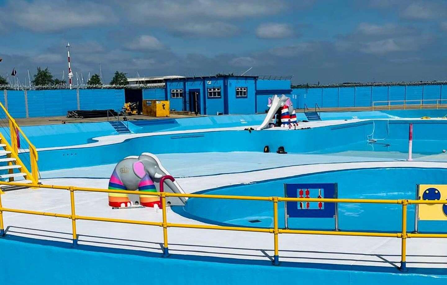 The Strand Lido in Gillingham has closed unexpectedly. Picture: Medway Sport Facebook